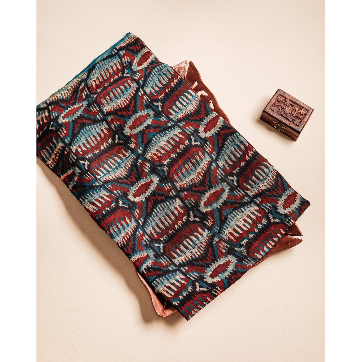 MODAL SILK VANASPATI PRINTED FABRIC