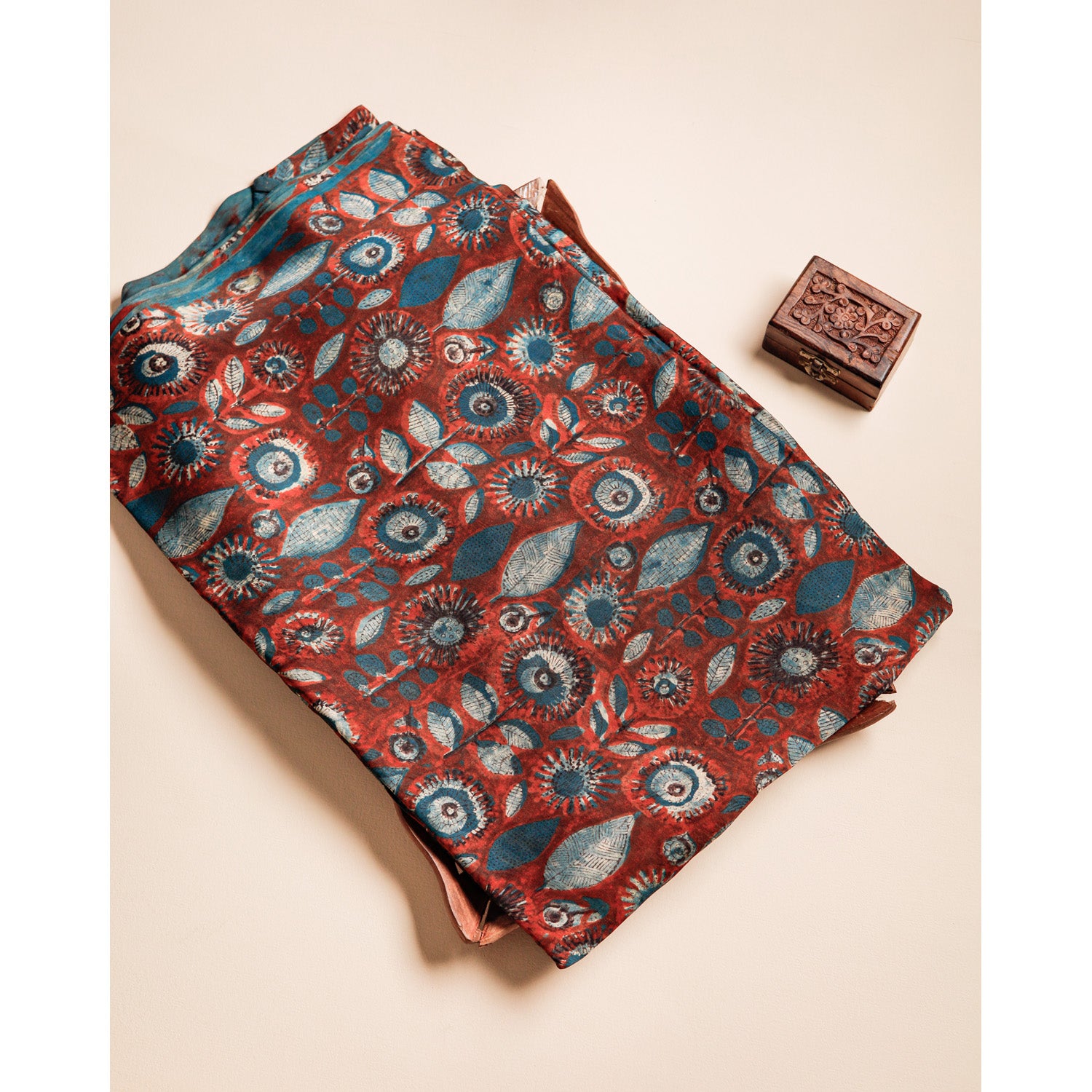 MODAL SILK VANASPATI PRINTED FABRIC