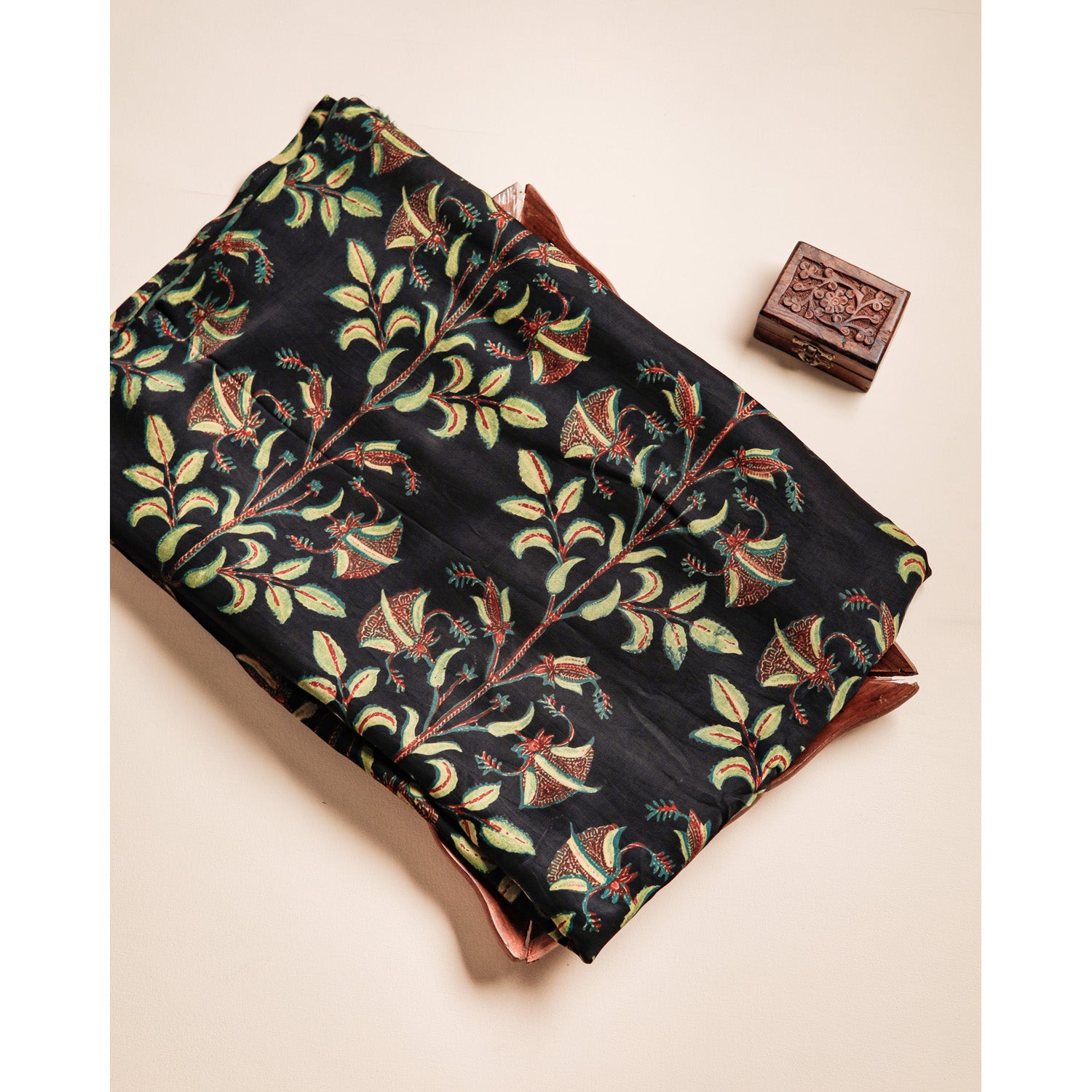 MODAL SILK VANASPATI PRINTED FABRIC