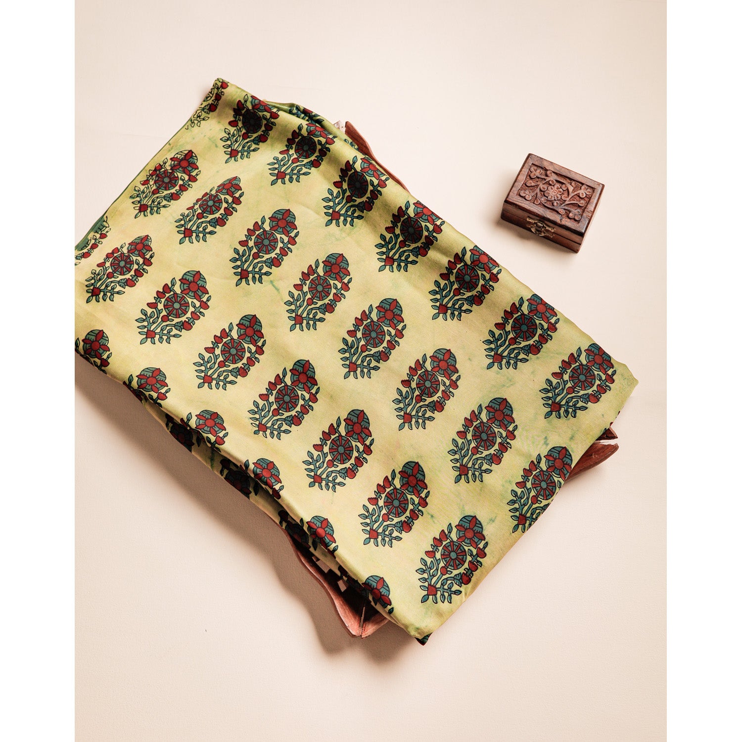 MODAL SILK VANASPATI PRINTED FABRIC