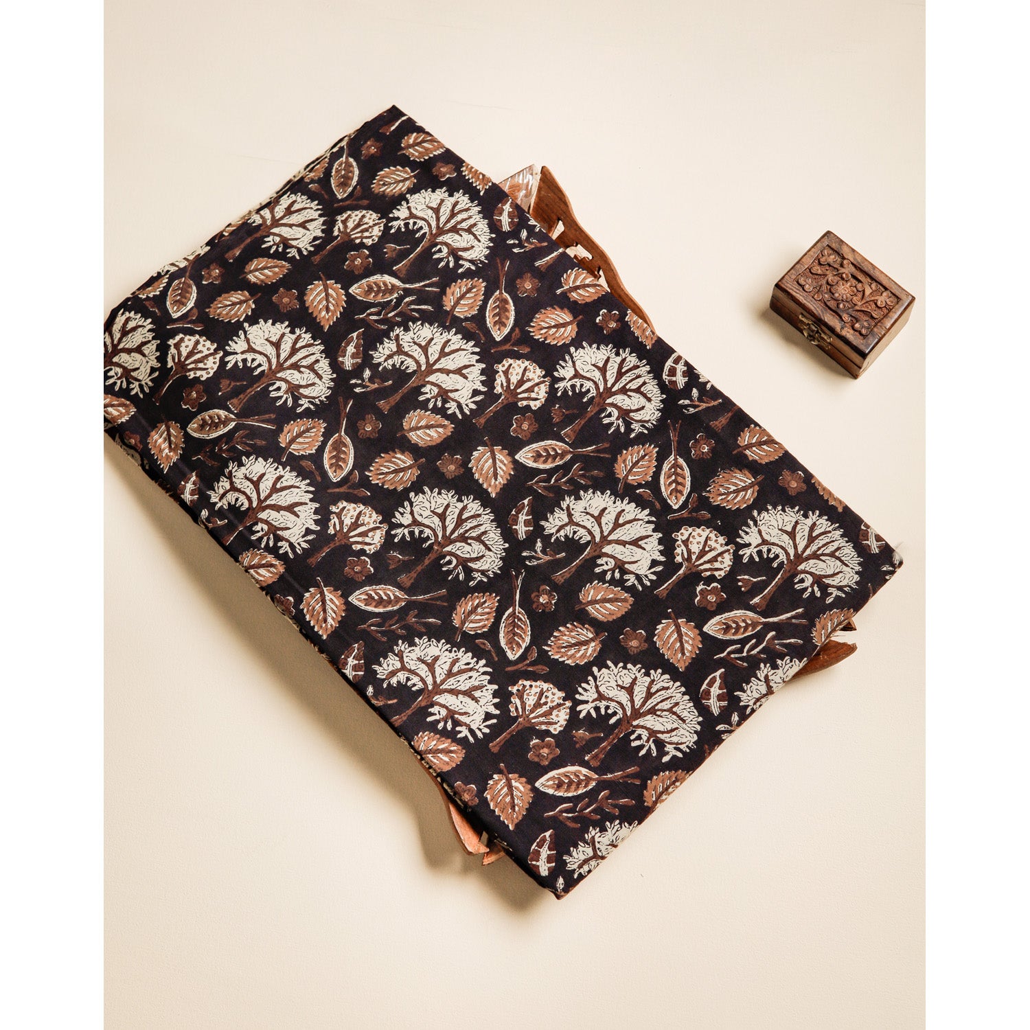 COTTON VANASPATHI BLOCK PRINTED FABRIC