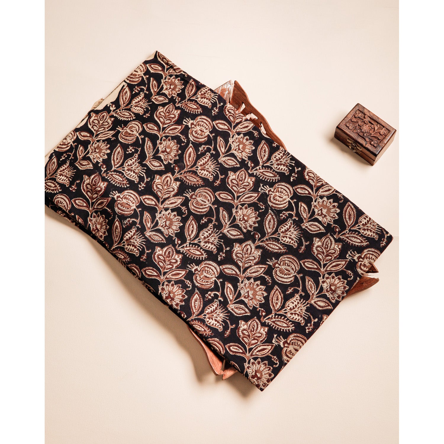 COTTON VANASPATHI BLOCK PRINTED FABRIC