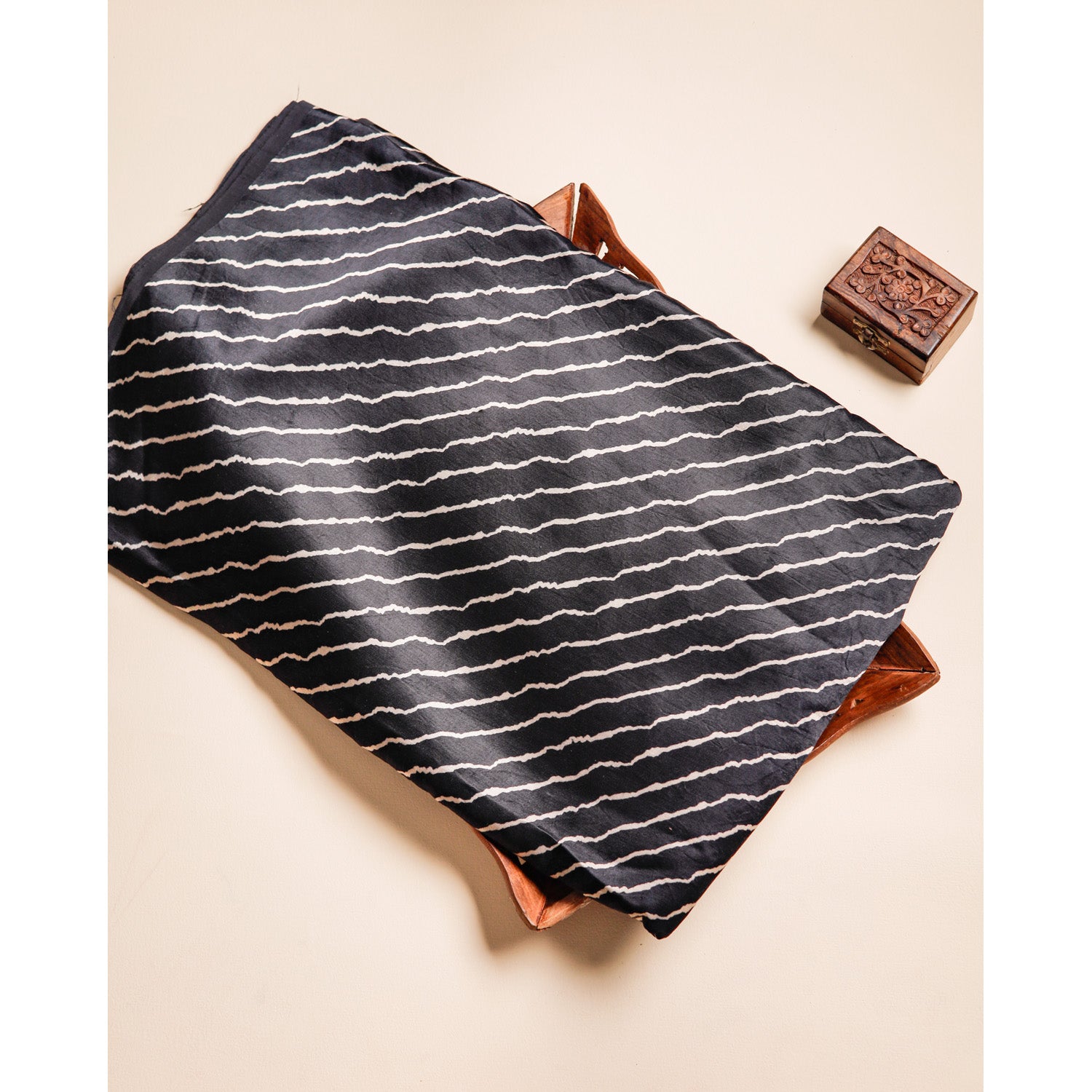 MASHRU SILK PRINTED FABRIC