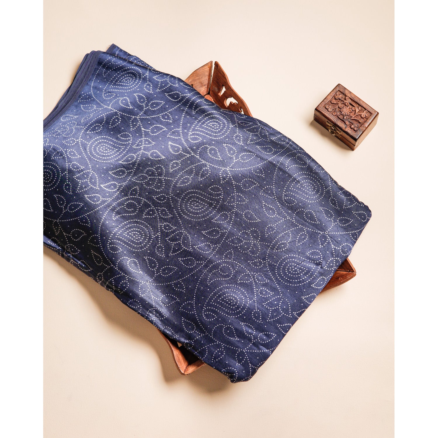 MASHRU SILK PRINTED FABRIC