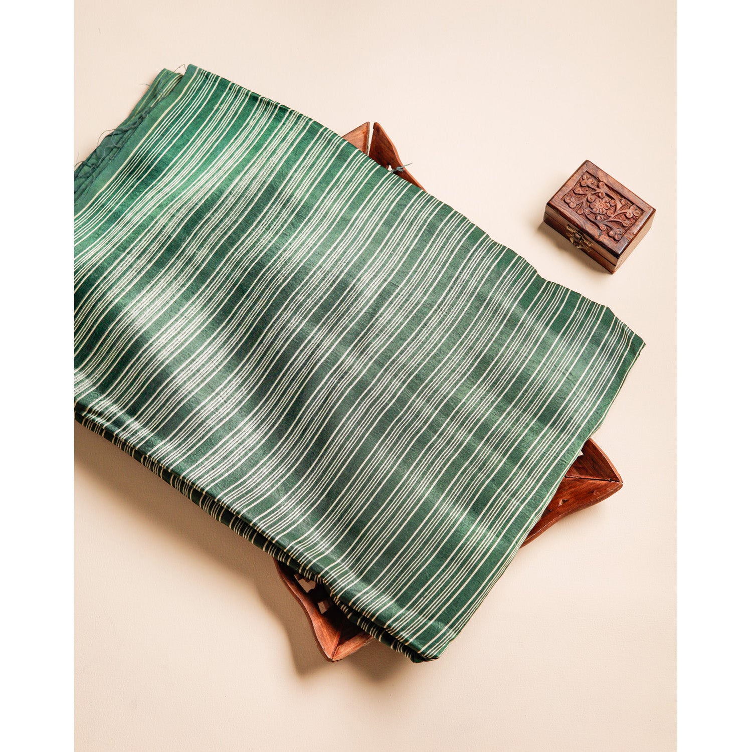 MASHRU SILK PRINTED FABRIC