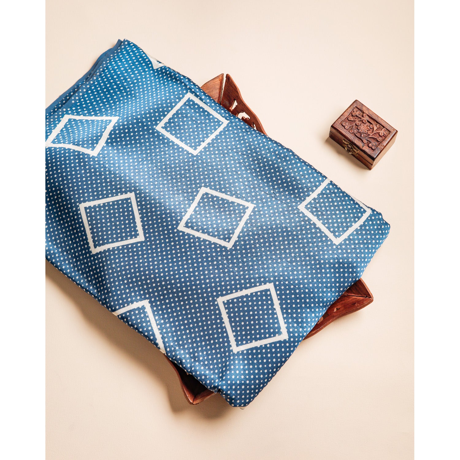 MASHRU SILK PRINTED FABRIC
