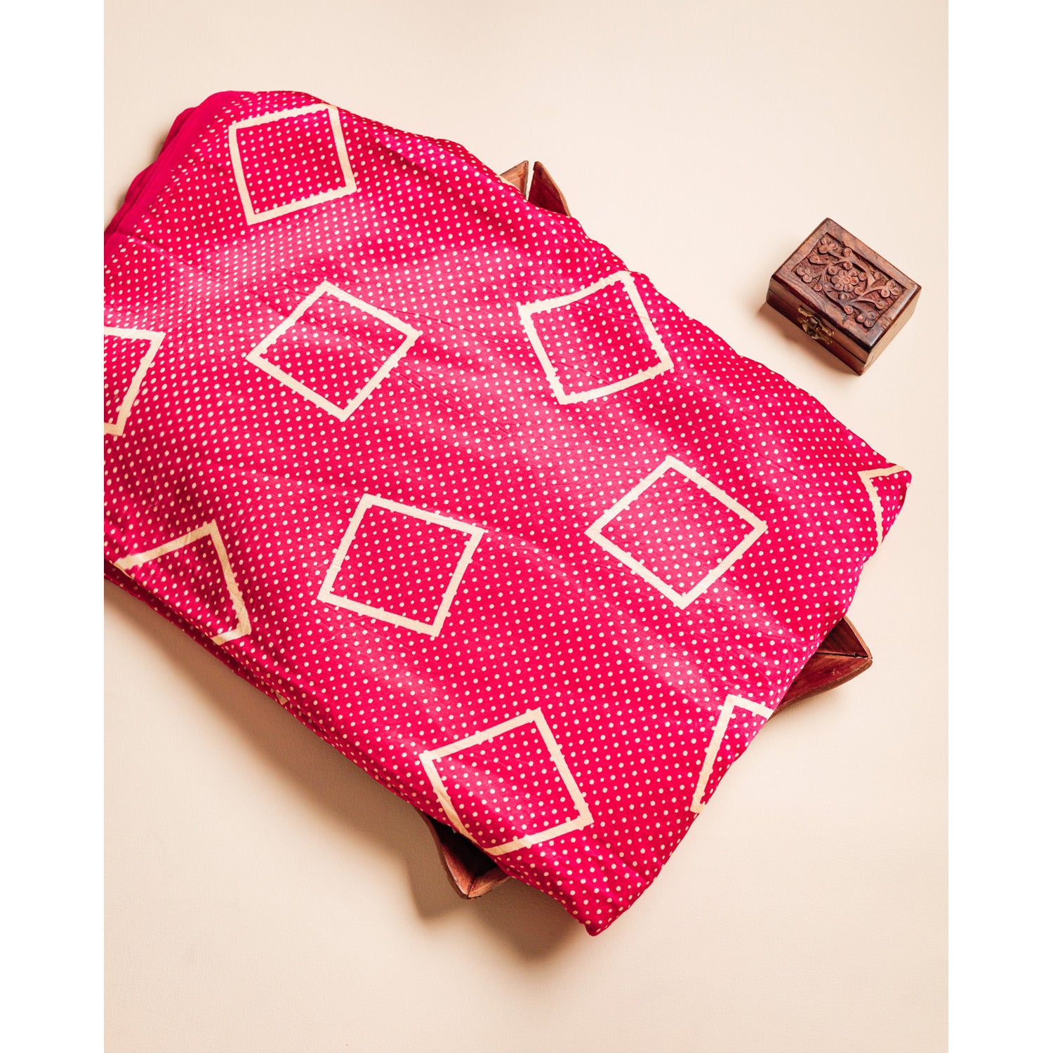 MASHRU SILK PRINTED FABRIC