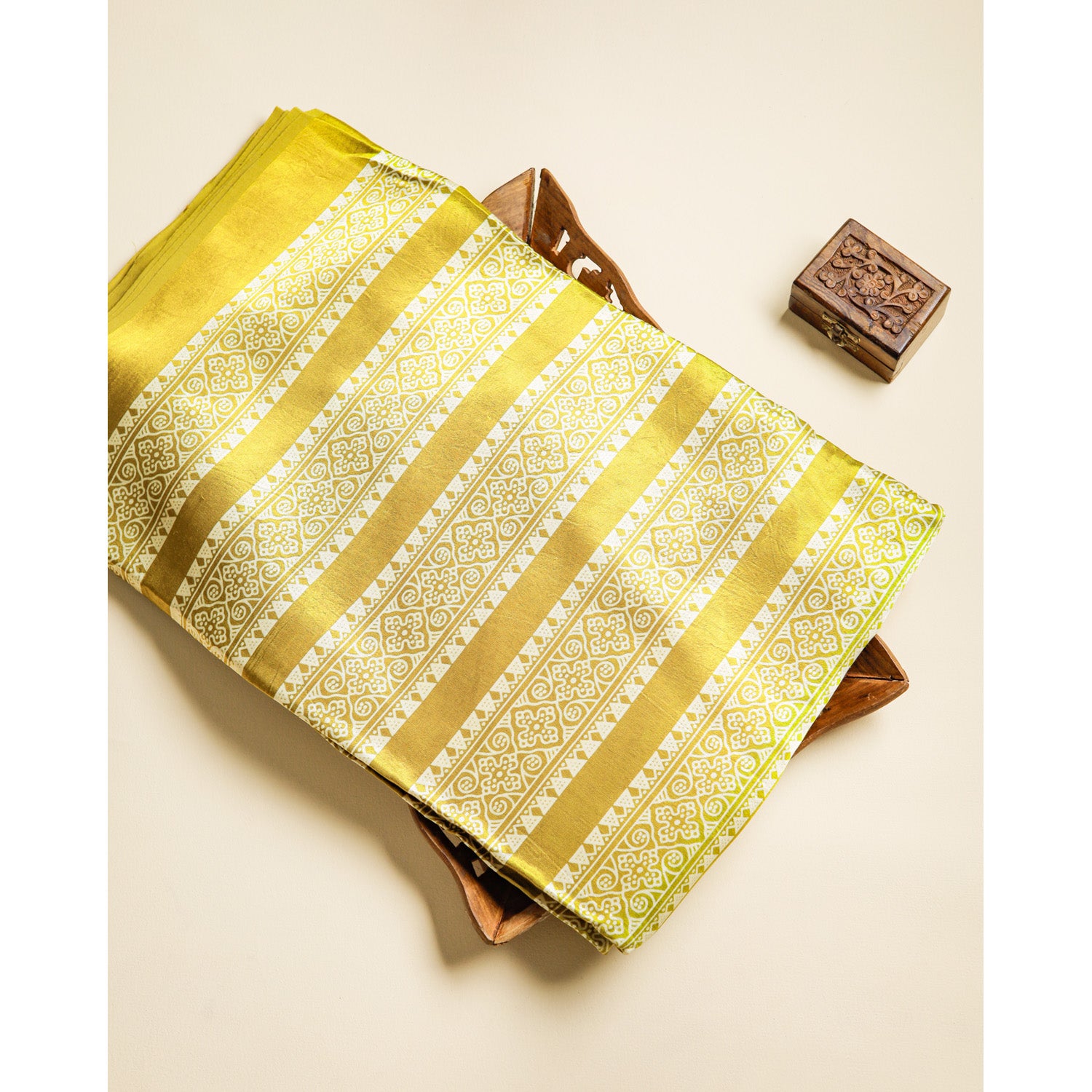 MASHRU SILK PRINTED FABRIC