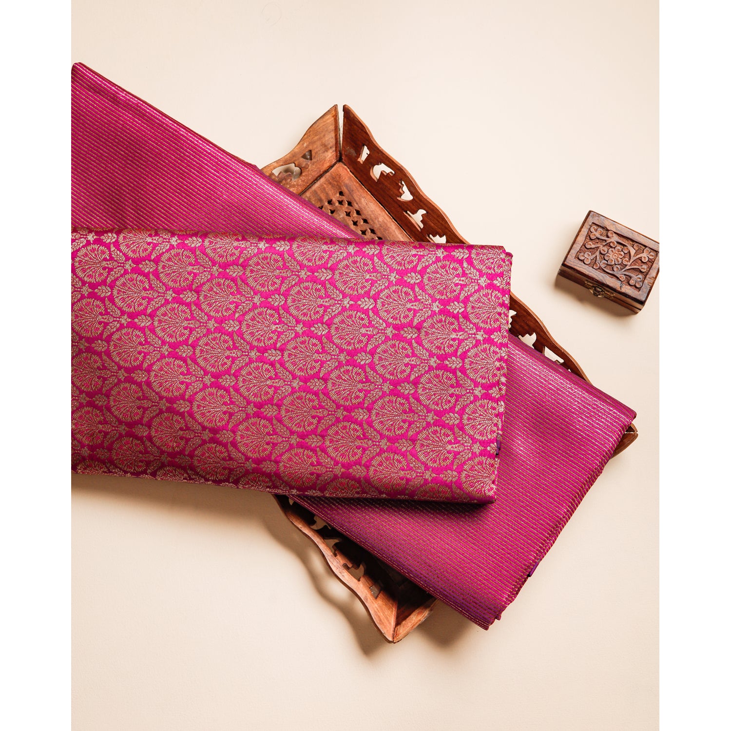 BANARASI BROCADE FABRICS