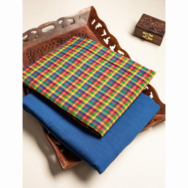 COTTON HANDLOOM CHECKS MIX & MATCH