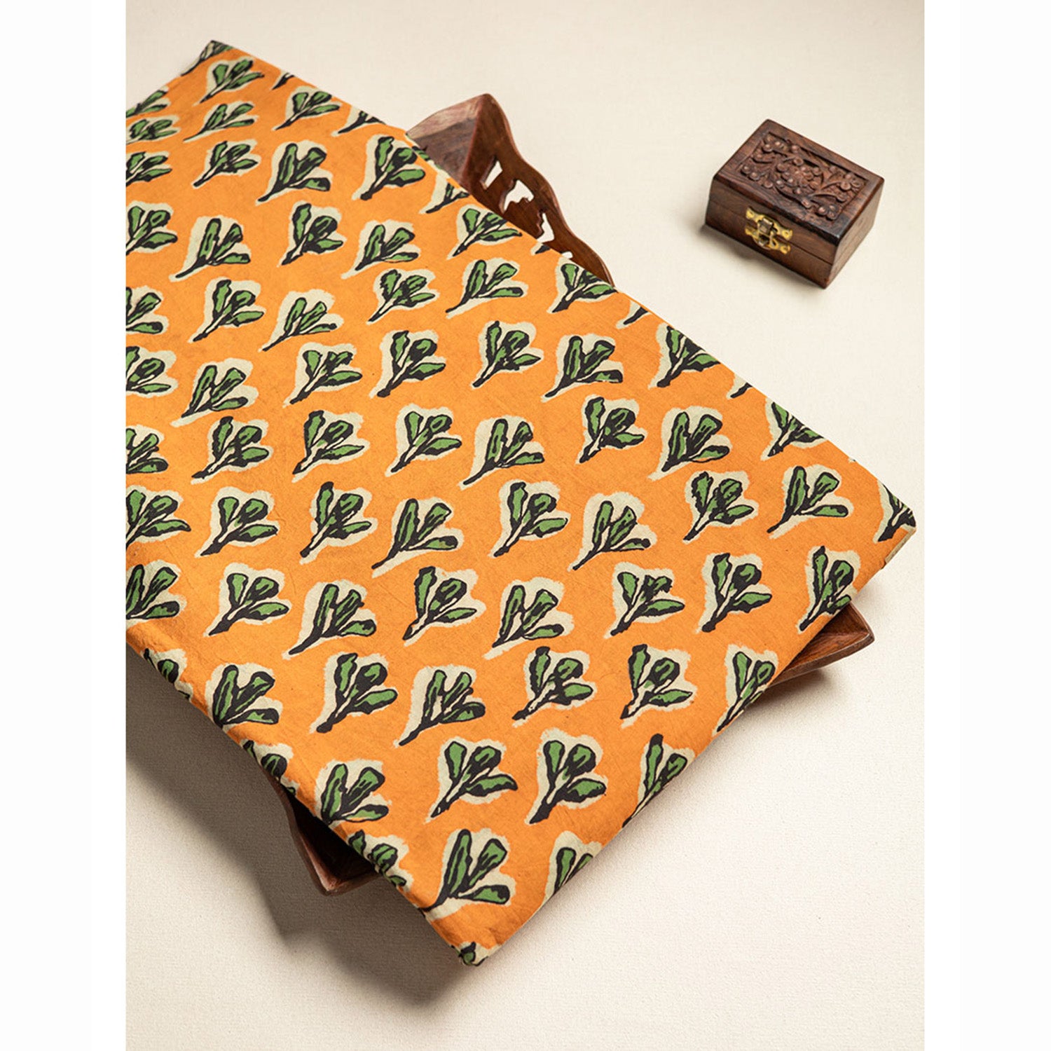 COTTON HANDBLOCK PRINTED FABRIC