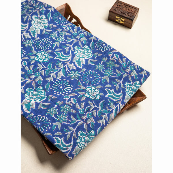 COTTON HANDBLOCK PRINTED FABRIC