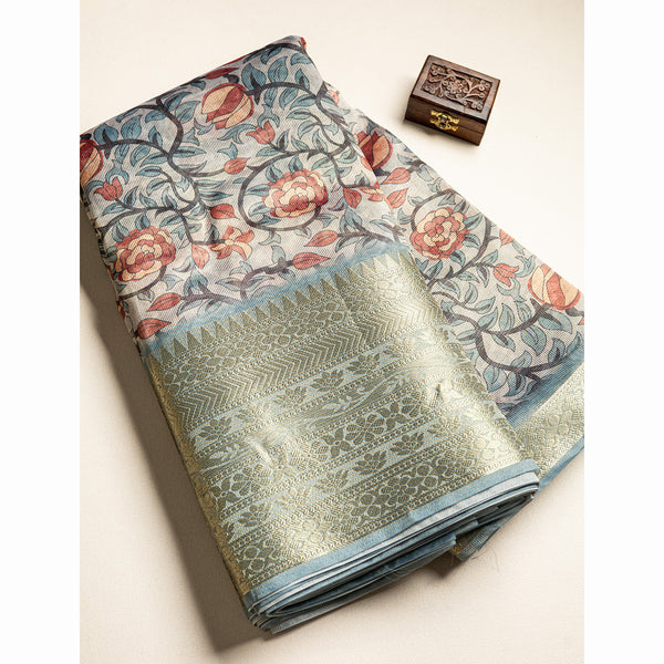 TISSUE TEMPLE BORDER FABRIC