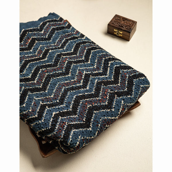 Ajrakh Cotton Hakoba Fabric