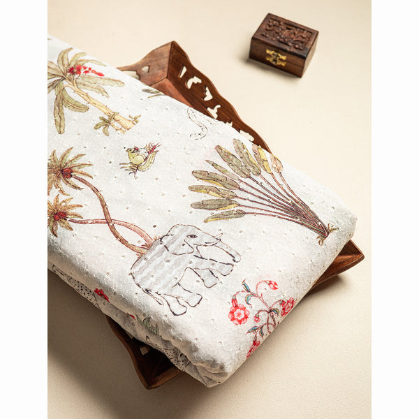 Cotton Hakoba Printed Fabric