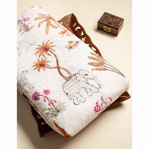 Cotton Hakoba Printed Fabric