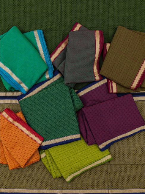 Buy Dharwad & Ethnic Border Fabrics Online @ Best Prices - SourceItRight