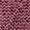 Cotton Dabu Batik Plum Colour Chevron Print Fabric Online M2162BF3