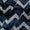 Cotton Dabu Batik Steel Blue Colour Chevron Print Fabric Online M2162BF4