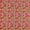 Buy All Over Schiffli Cut Work Tangerine Orange Colour Floral Print Fancy Cotton Fabric Online R2241DK