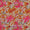Buy All Over Schiffli Cut Work Tangerine Orange Colour Floral Print Fancy Cotton Fabric Online R2241DK