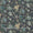Cotton Linen Feel Teal Blue Colour Jaal Print Fancy Fabric Online R9748BH2