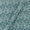 Cotton Linen Feel Aqua Colour Jaal Print Fancy Fabric Online R9748CX
