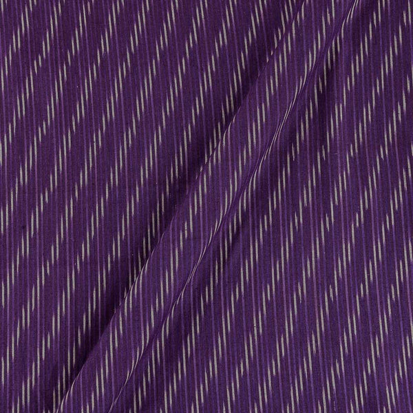 Cotton Ikat Purple Colour Washed Fabric Online S9150AA2