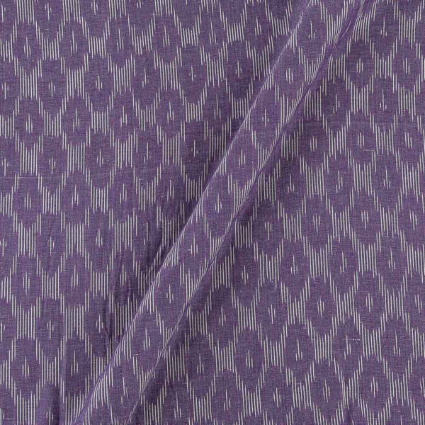 Cotton Ikat Purple Colour Washed Fabric Online S9150AB3