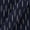Cotton Ikat Midnight Blue X Black Cross Tone Washed Fabric Online S9150C28