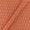 Cotton Ikat Peach Orange Colour Washed Fabric Online S9150C9
