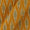 Cotton Ikat Mustard Yellow Colour Washed Fabric Online S9150D10