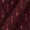 Cotton Ikat Maroon X Black Cross Tone Washed Fabric Online S9150W13