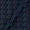 Cotton Ikat Midnight Blue X Black Cross Tone Washed Fabric Online T9150T1