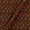 Cotton Ikat Rust Brown Colour Washed Fabric Online T9150T6