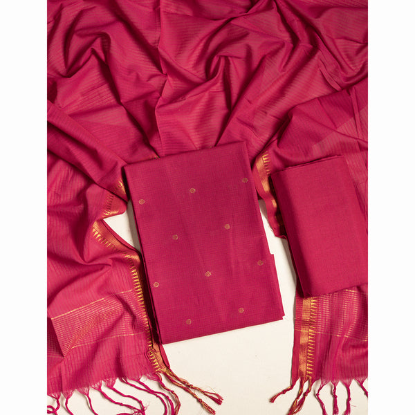 PURE COTTON LUREX SUIT SET