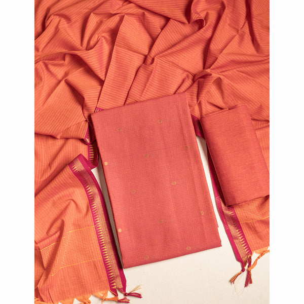 PURE COTTON LUREX SUIT SET