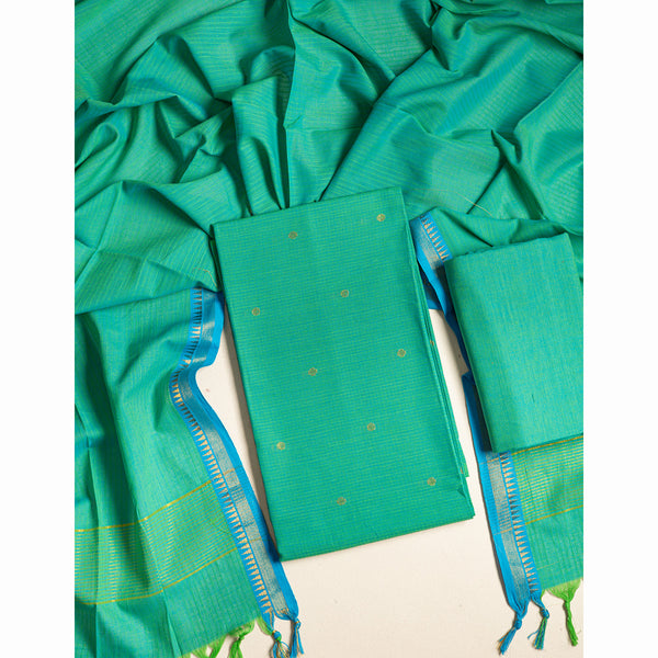 PURE COTTON LUREX SUIT SET