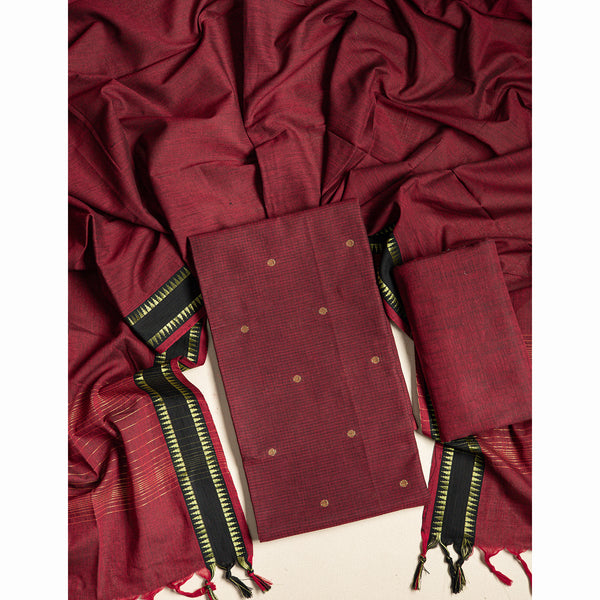 PURE COTTON LUREX SUIT SET