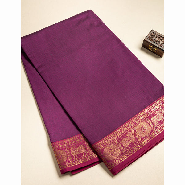 WOVEN COTTON PICHWAI BORDER FABRIC