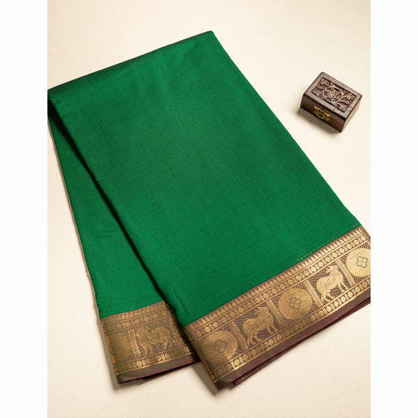 WOVEN COTTON PICHWAI BORDER FABRIC