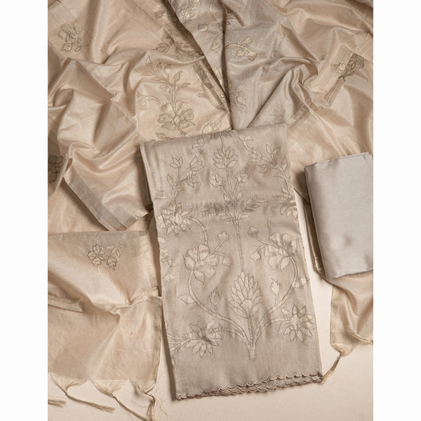 TISSUE APPLIQUE WORK SUIT SET