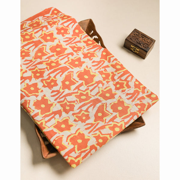 COTTON HANDBLOCK PRINTED FABRIC