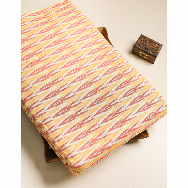 AZO FREE PURE COTTON IKAT FABRIC