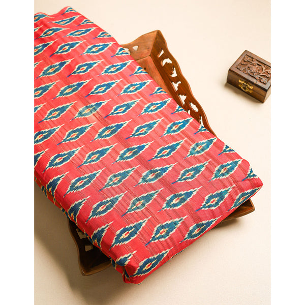 SEMI TUSSAR PRINTED FABRIC