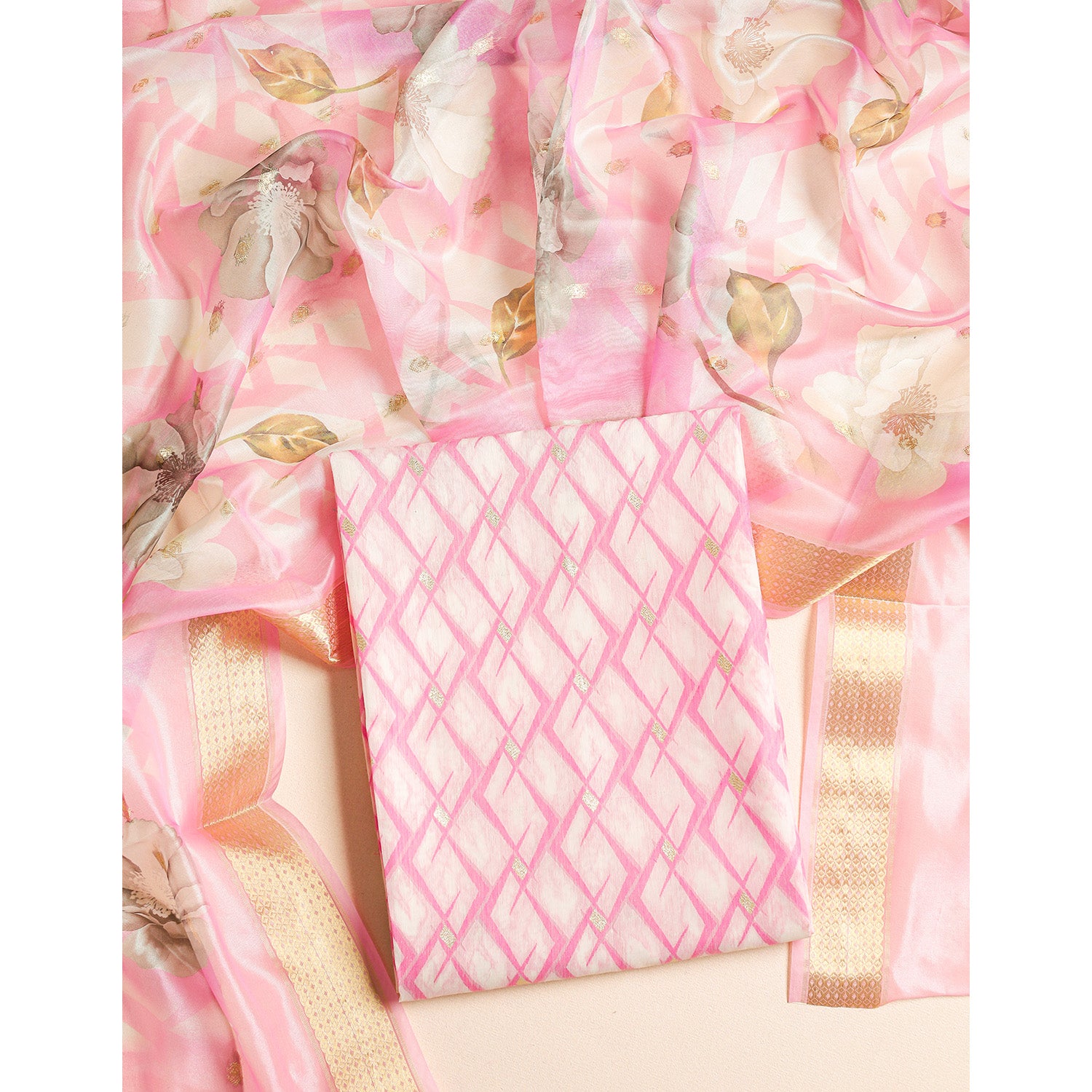 TISSUE 2 PIECE SUIT SET