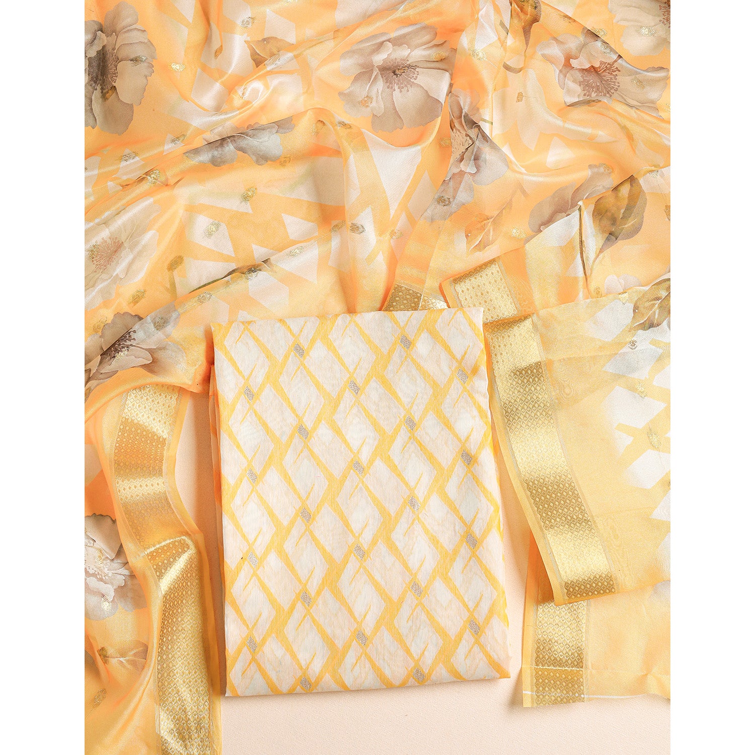 TISSUE 2 PIECE SUIT SET