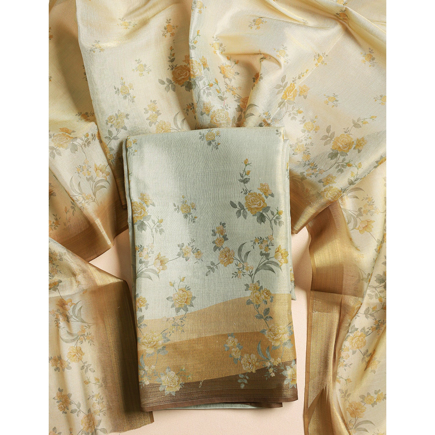 TISSUE 2 PIECE SUIT SET