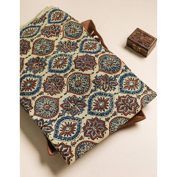 Pure Cotton Ajrakh Fabric
