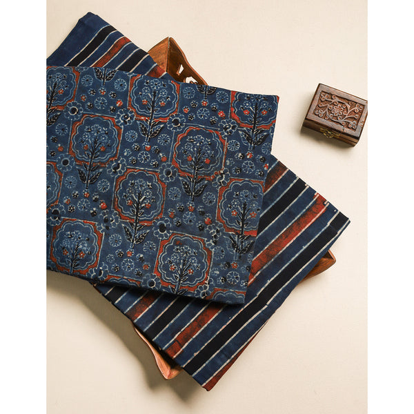 COTTON AJRAKH MIX & MATCH
